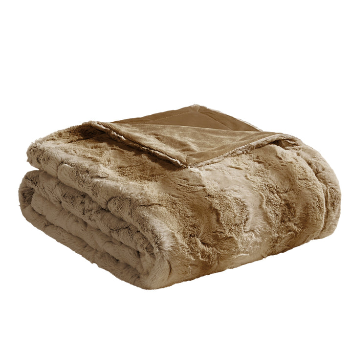 Gracie Mills Shawn Brushed Faux faux to Mink Oversized Throw - GRACE-3649 Image 10