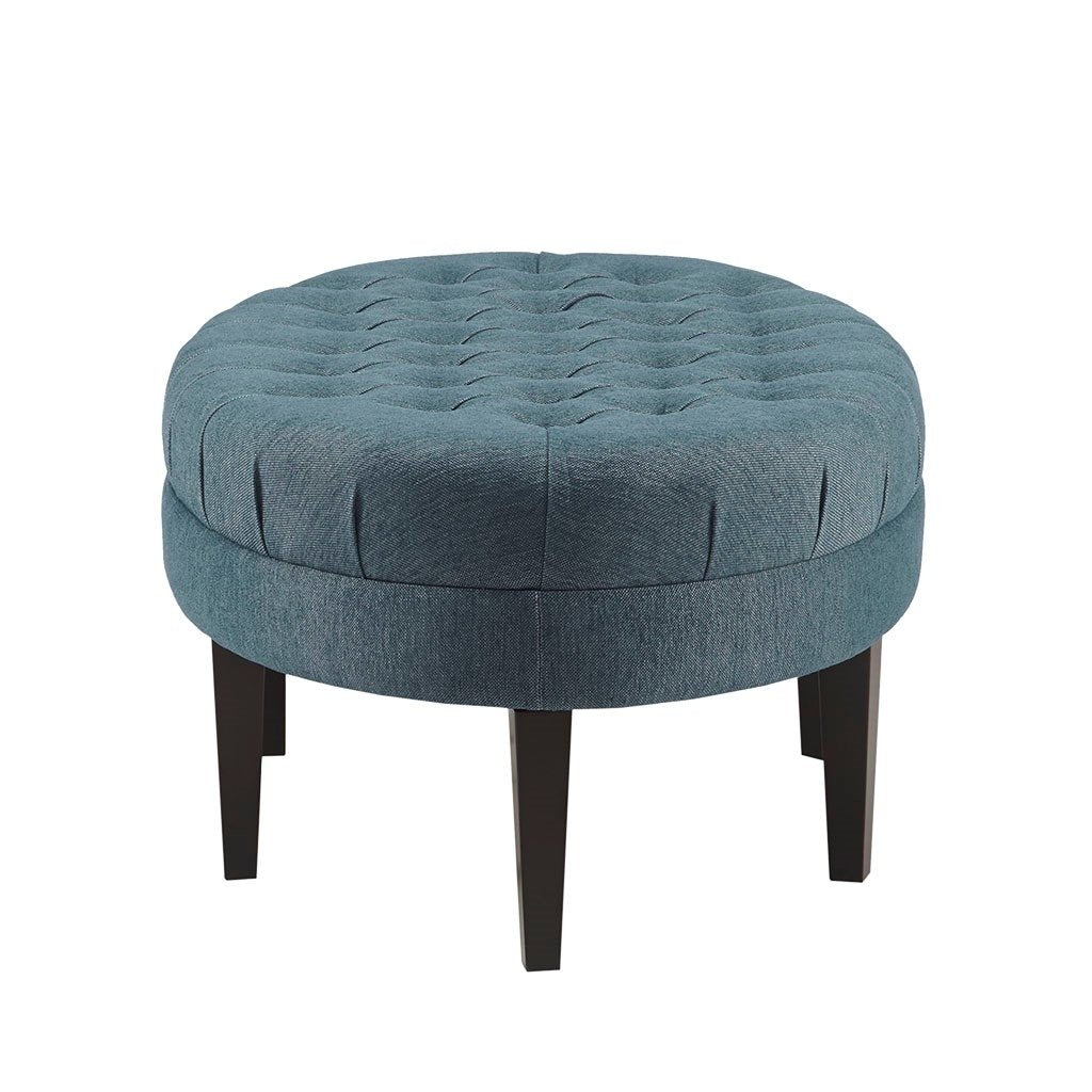 Gracie Mills Mareli Surfboard Tufted Oval Ottoman - GRACE-3907 Image 2