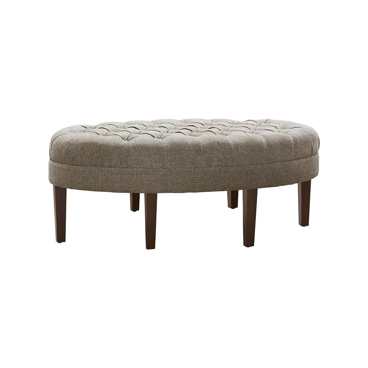 Gracie Mills Mareli Surfboard Tufted Oval Ottoman - GRACE-3907 Image 3