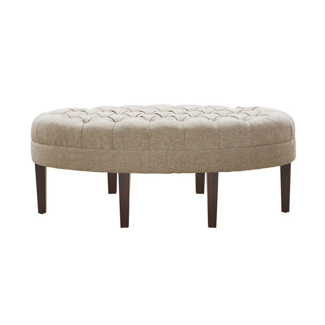 Gracie Mills Mareli Surfboard Tufted Oval Ottoman - GRACE-3907 Image 4