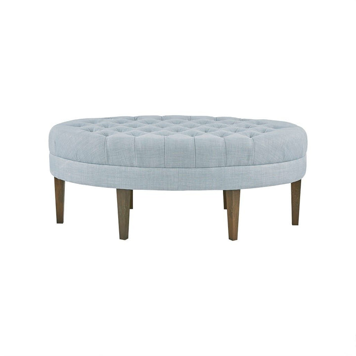 Gracie Mills Mareli Surfboard Tufted Oval Ottoman - GRACE-3907 Image 5