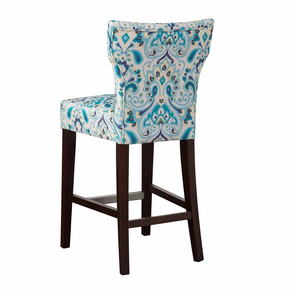 Gracie Mills Lelia Button Tufted Back Counter Stool - GRACE-3938 Image 2