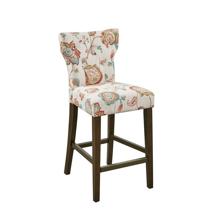 Gracie Mills Lelia Button Tufted Back Counter Stool - GRACE-3938 Image 6