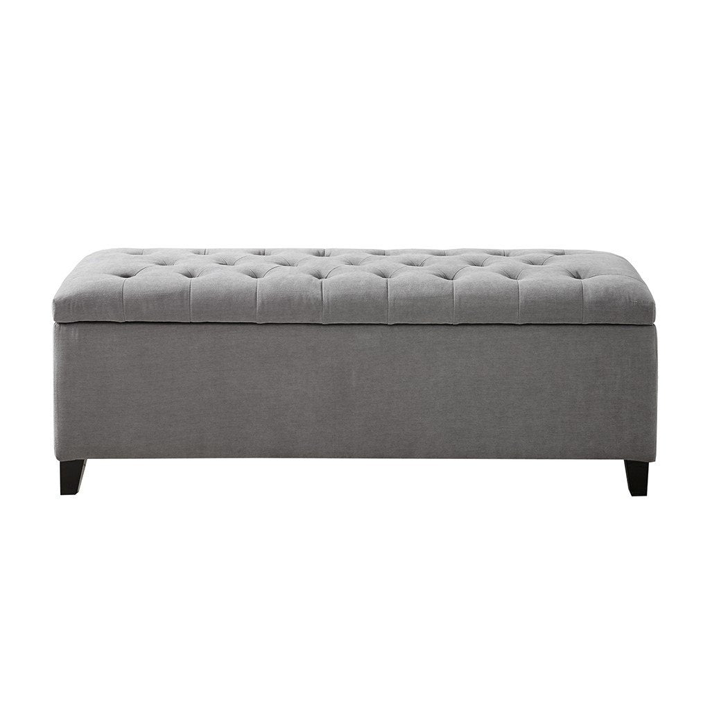 Gracie Mills Bianca Tufted Upholstered Storage Bench with Soft Close - GRACE-3952 Image 1