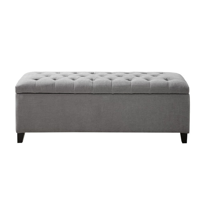 Gracie Mills Bianca Tufted Upholstered Storage Bench with Soft Close - GRACE-3952 Image 1