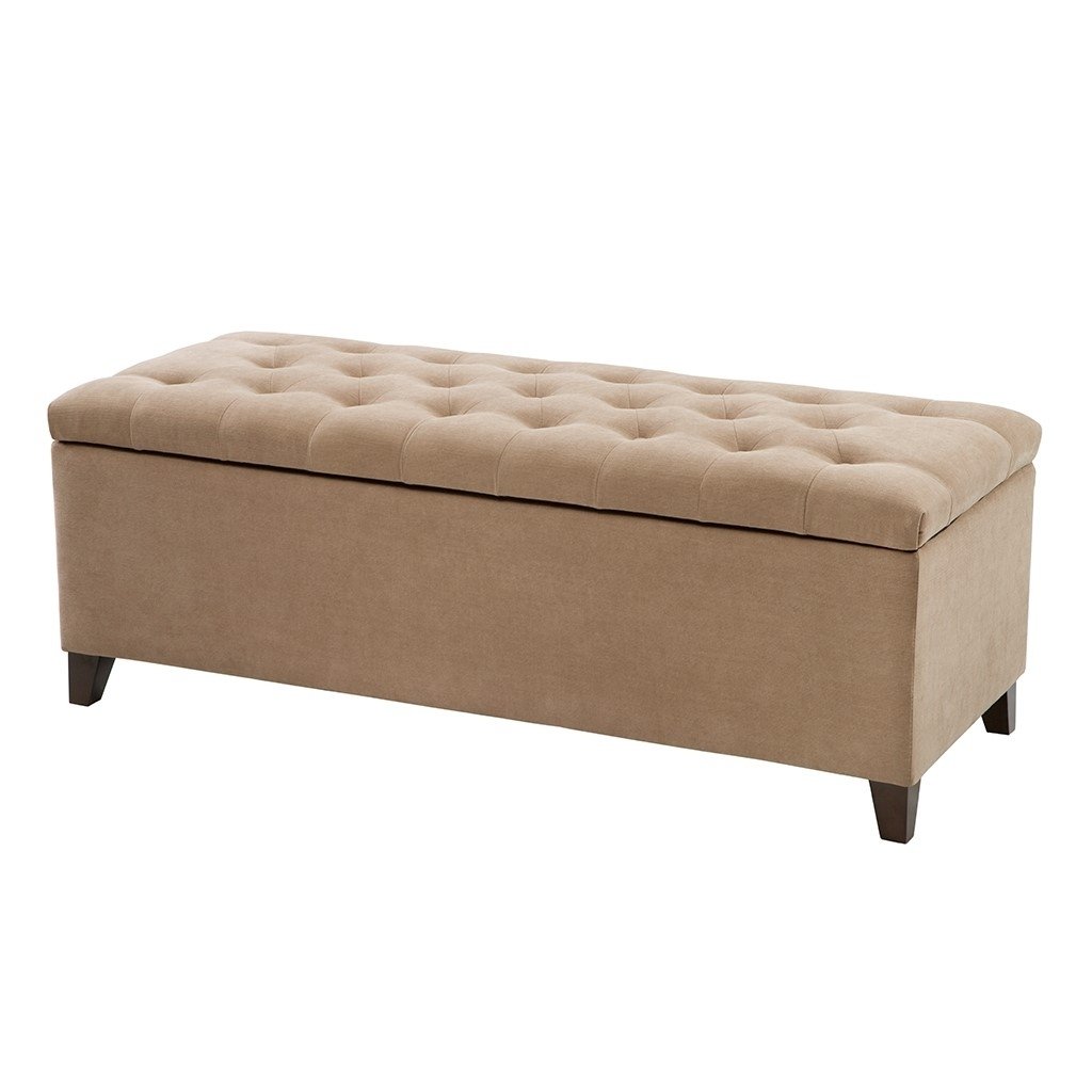 Gracie Mills Bianca Tufted Upholstered Storage Bench with Soft Close - GRACE-3952 Image 1