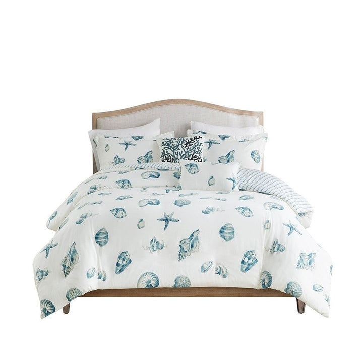 Gracie Mills Lane 3-Piece Seaside Serenity Duvet Cover Set - GRACE-422 Image 1