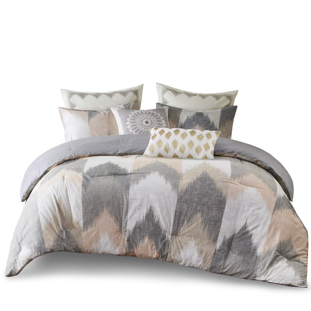 Gracie Mills Heise Ikat Chevron Comforter Set - GRACE-5150 Image 6