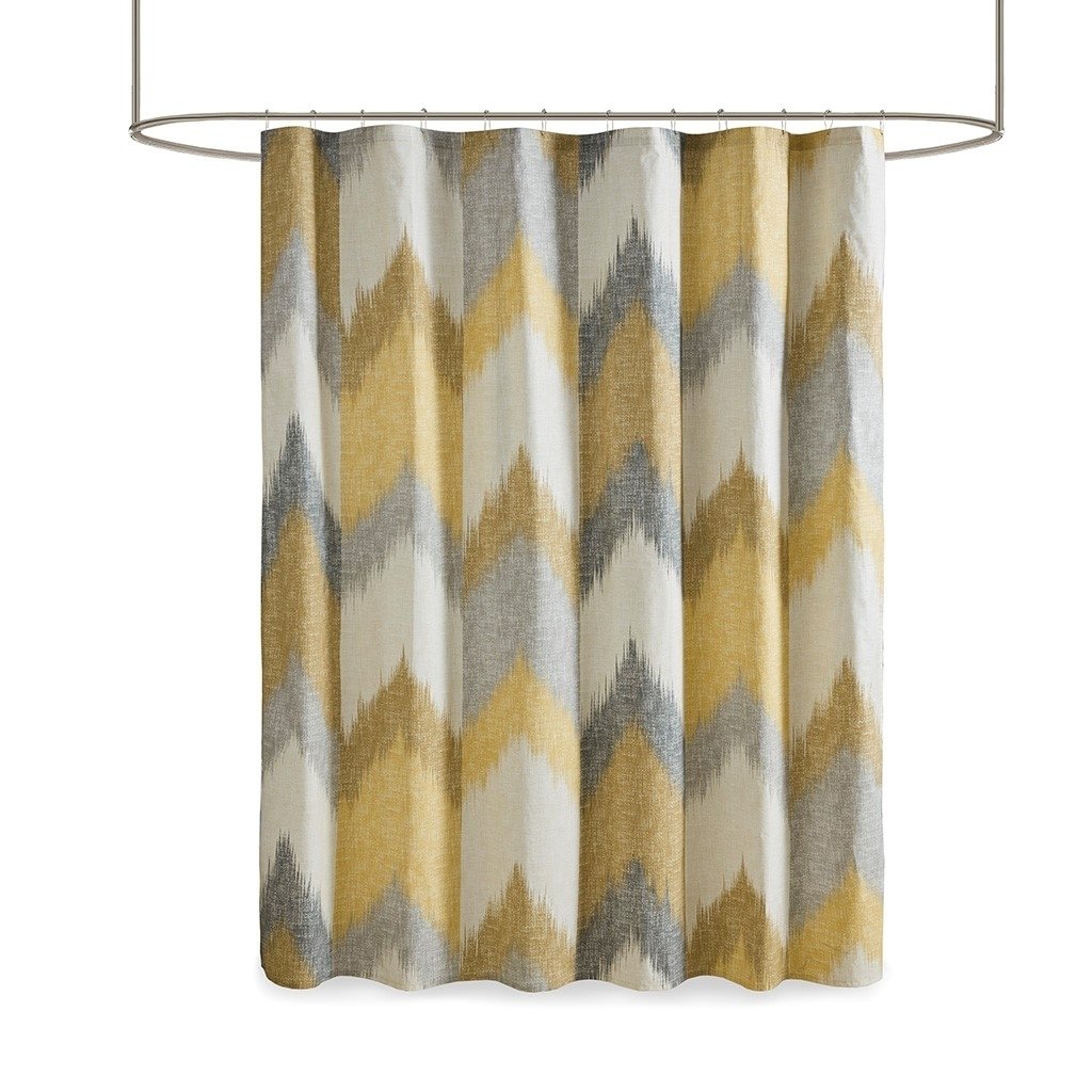 Gracie Mills Heise 200 TC Cotton Shower Curtain - GRACE-5247 Image 4