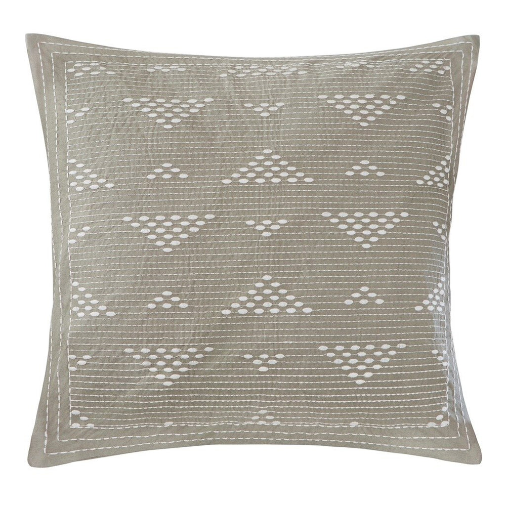 Gracie Mills Stacy Geometric Embroidered Square Decorative Pillow - GRACE-5331 Image 2