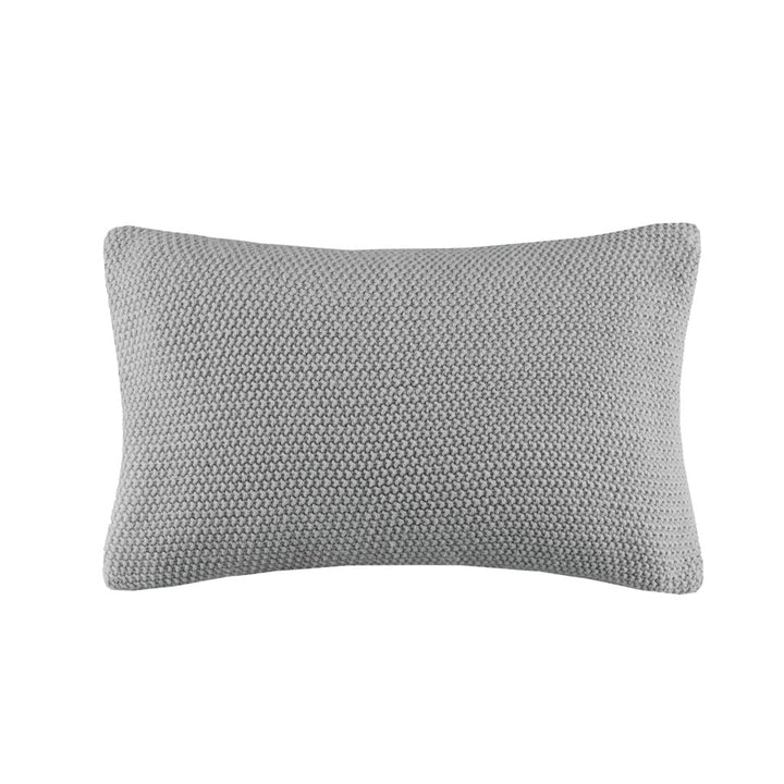 Gracie Mills Lessie Ultra-Soft Knit Oblong Pillow Cover - GRACE-6479 Image 1