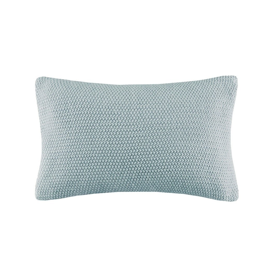 Gracie Mills Lessie Ultra-Soft Knit Oblong Pillow Cover - GRACE-6479 Image 1