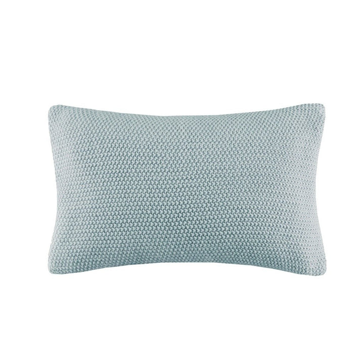 Gracie Mills Lessie Ultra-Soft Knit Oblong Pillow Cover - GRACE-6479 Image 1