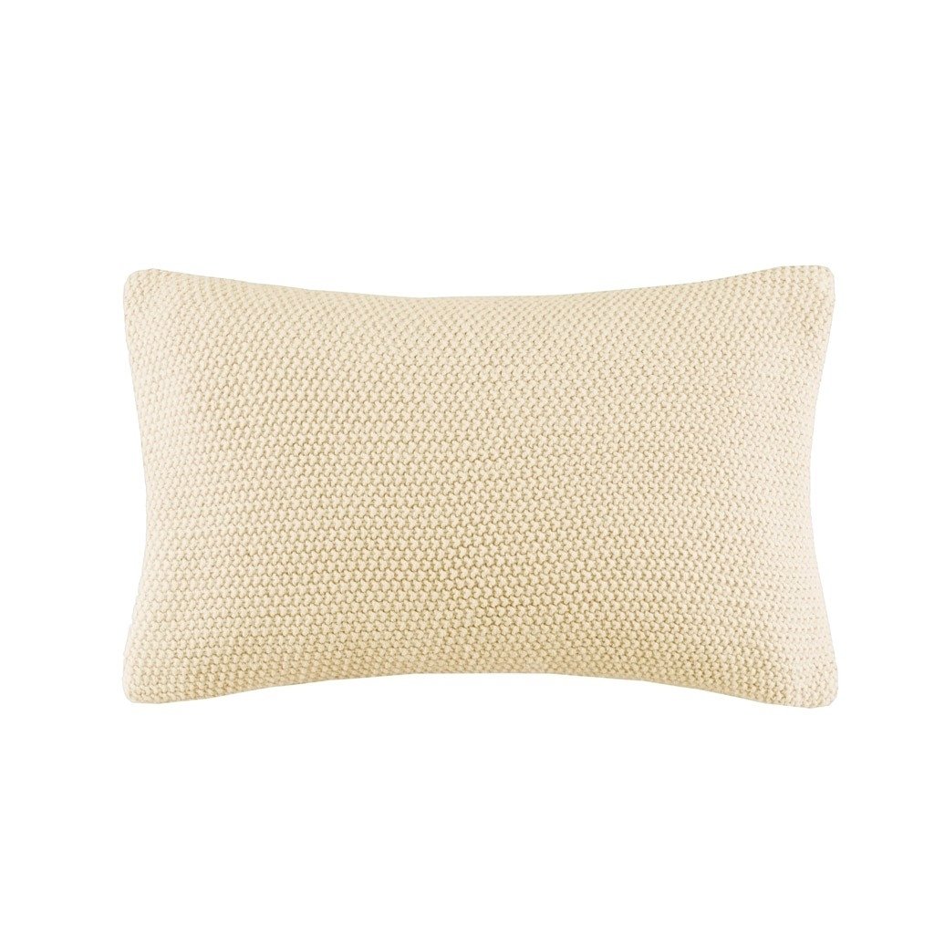 Gracie Mills Lessie Ultra-Soft Knit Oblong Pillow Cover - GRACE-6479 Image 1