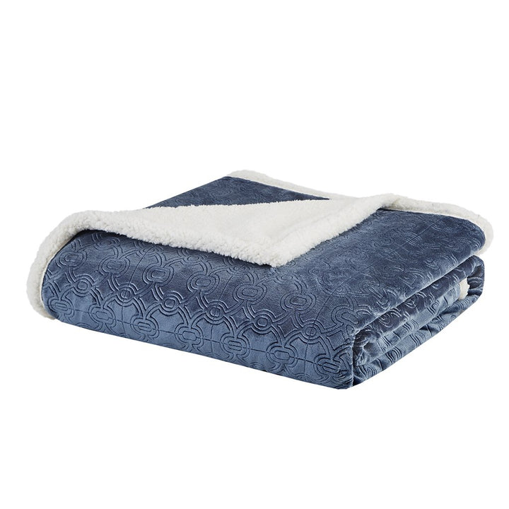 Gracie Mills Villarreal Oversized Plush Throw Blanket - GRACE-6507 Image 1