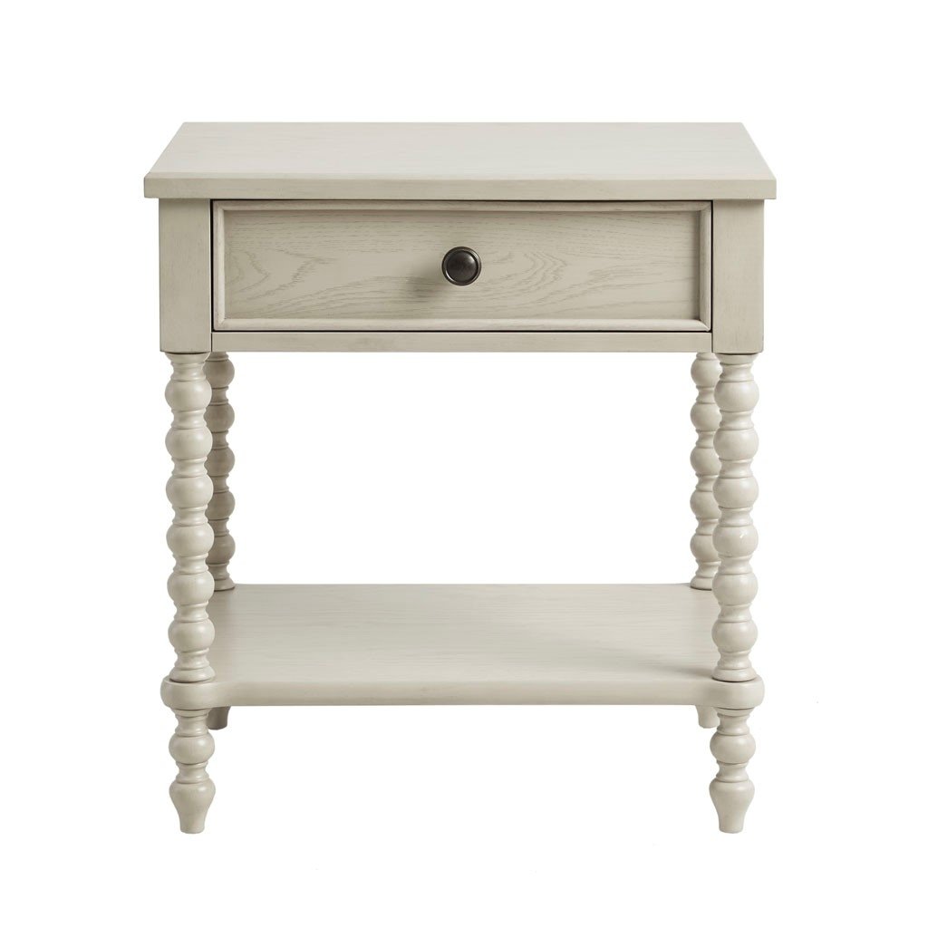 Gracie Mills Hebert Farmhouse Style Nightstand - GRACE-6977 Image 1