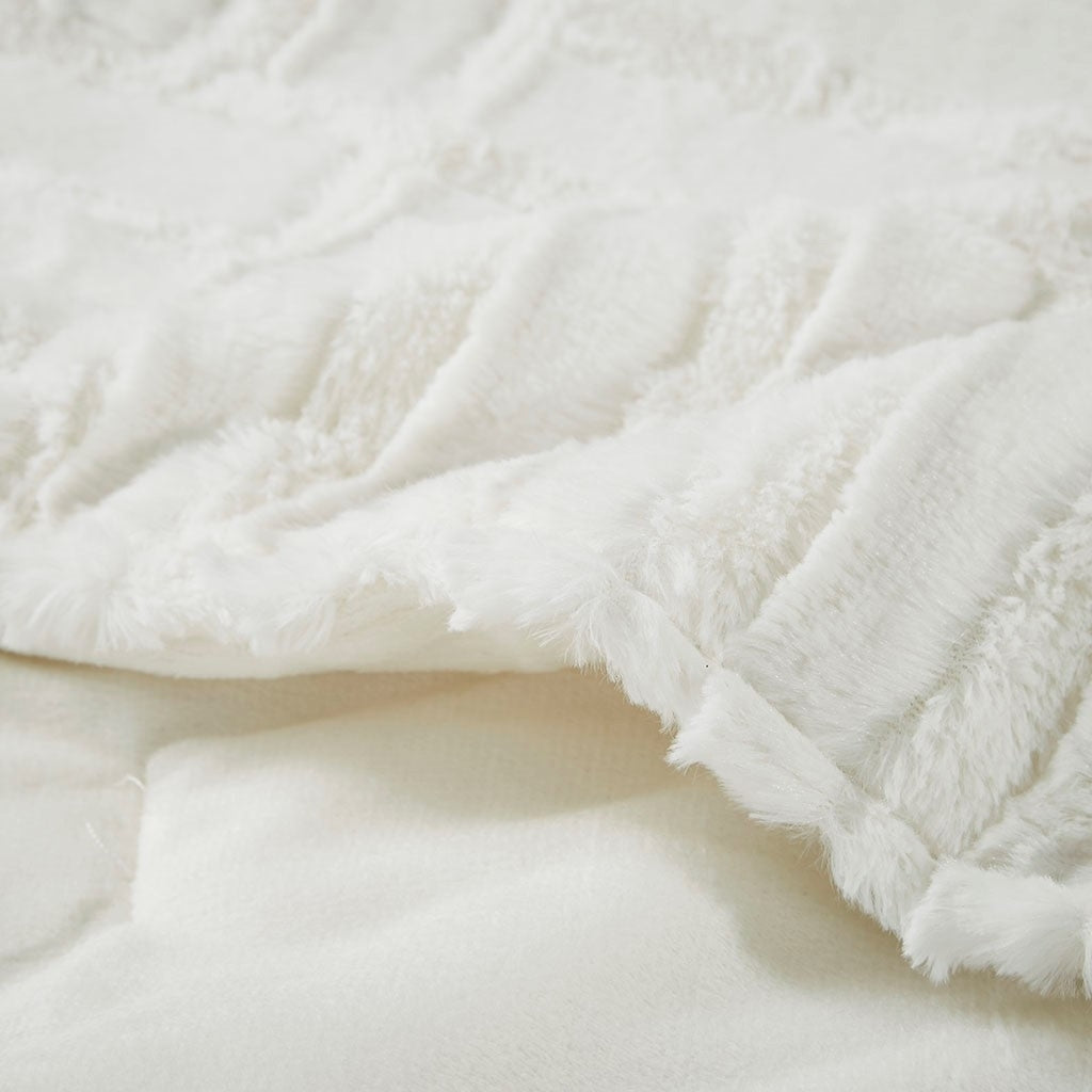 Gracie Mills Shearah Plush Down Alternative Throw Blanket - GRACE-7431 Image 3
