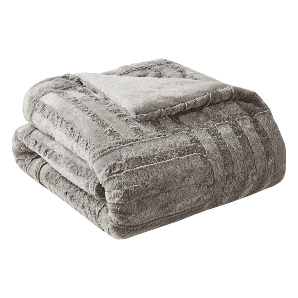 Gracie Mills Shearah Plush Down Alternative Throw Blanket - GRACE-7431 Image 1