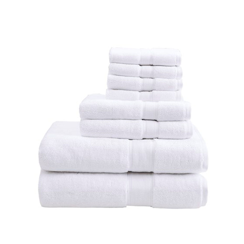Gracie Mills Eulalia 800 GSM Cotton 8-Piece Antimicrobial Towel Set - GRACE-7703 Image 5