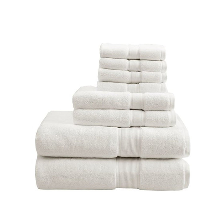 Gracie Mills Eulalia 800 GSM Cotton 8-Piece Antimicrobial Towel Set - GRACE-7703 Image 6