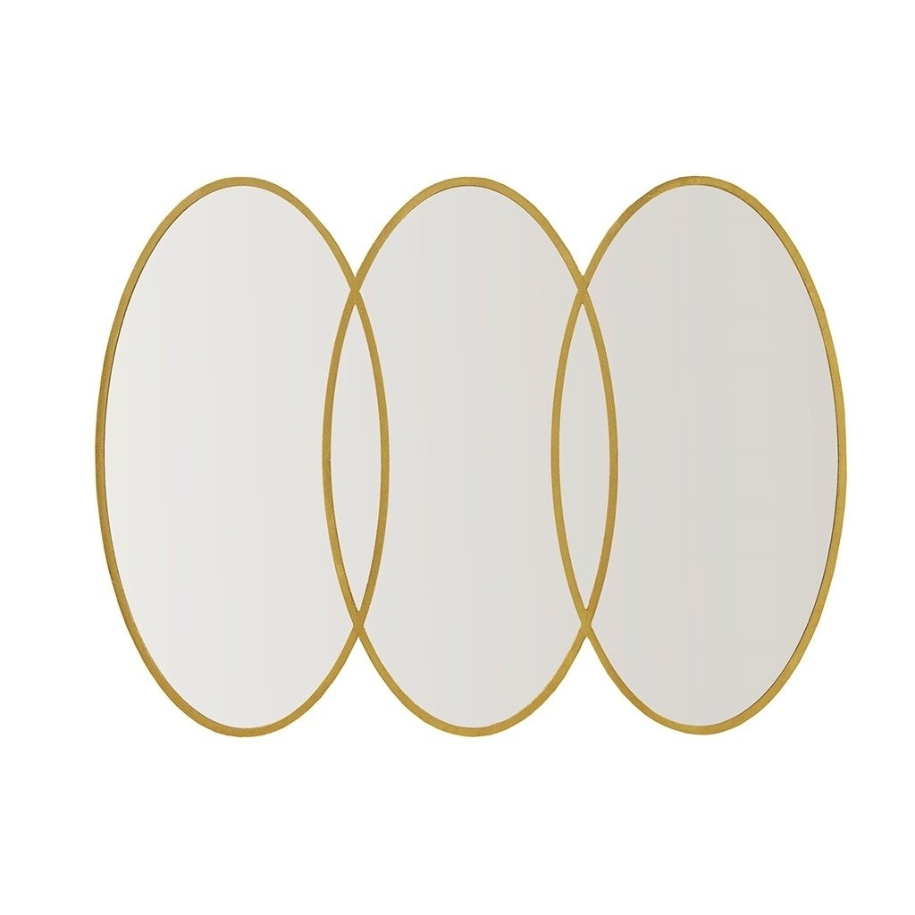 Gracie Mills Randal Vintage Large Overlapping Oval Trio Wall Mirror - GRACE-8755 Image 4