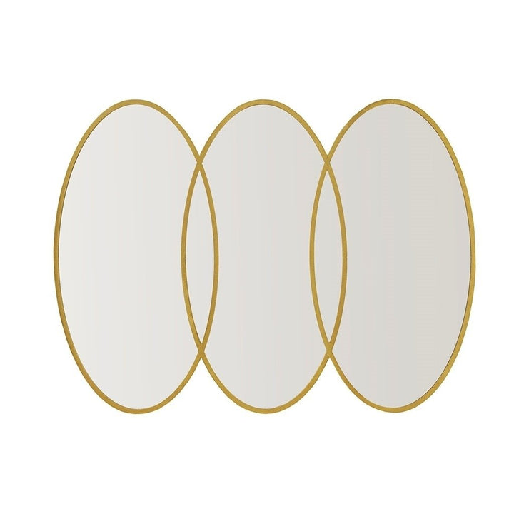 Gracie Mills Randal Vintage Large Overlapping Oval Trio Wall Mirror - GRACE-8755 Image 1