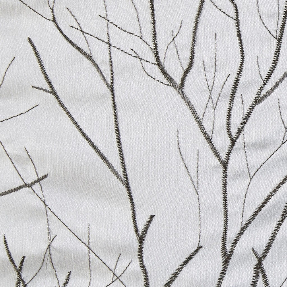 Gracie Mills Saffron Botanical Embroidered Faux Silk Window Valance - GRACE-9011 Image 2