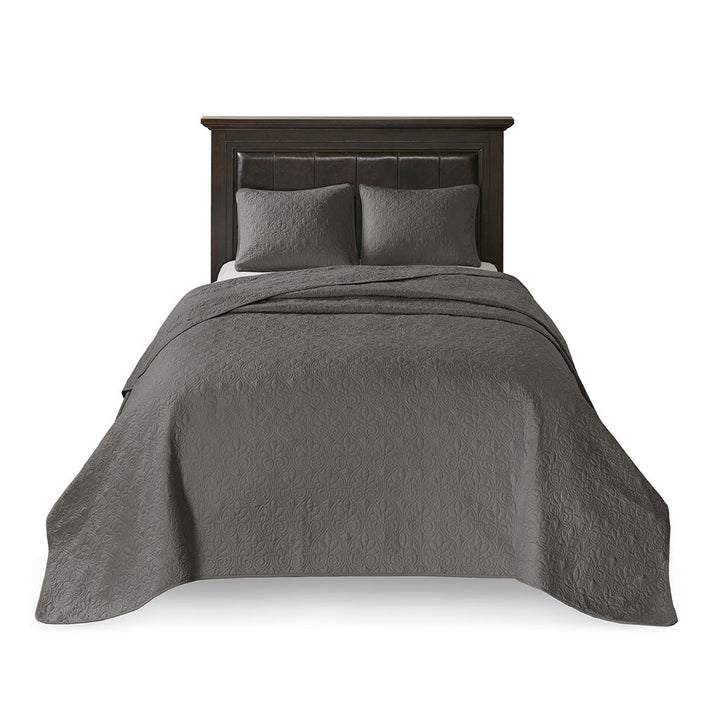 Gracie Mills Sandy Reversible Bedspread Set with Classic Stitch Pattern - GRACE-85 Image 1