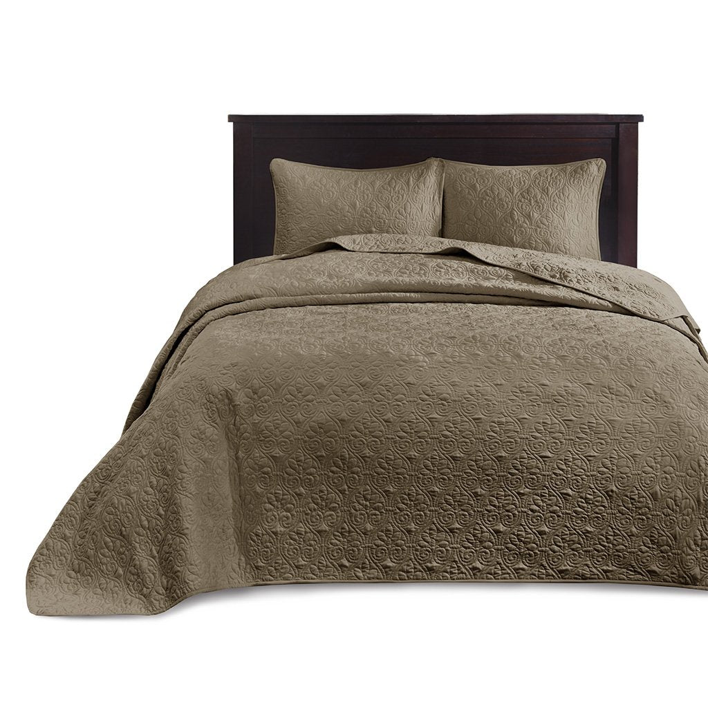 Gracie Mills Sandy Reversible Bedspread Set with Classic Stitch Pattern - GRACE-85 Image 10