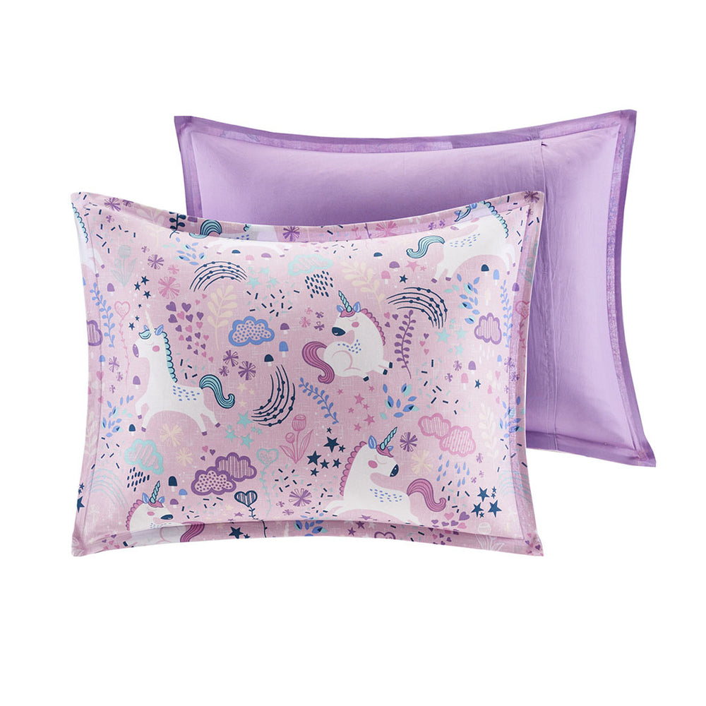 Gracie Mills Glenda Magical Unicorn Dreams Cotton Comforter Set - GRACE-9201 Image 2