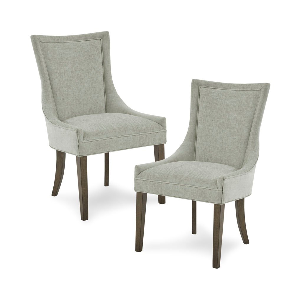 Gracie Mills Julienne Set of 2 Solid Wood High-Backed Dining Chairs - GRACE-9231 Image 1