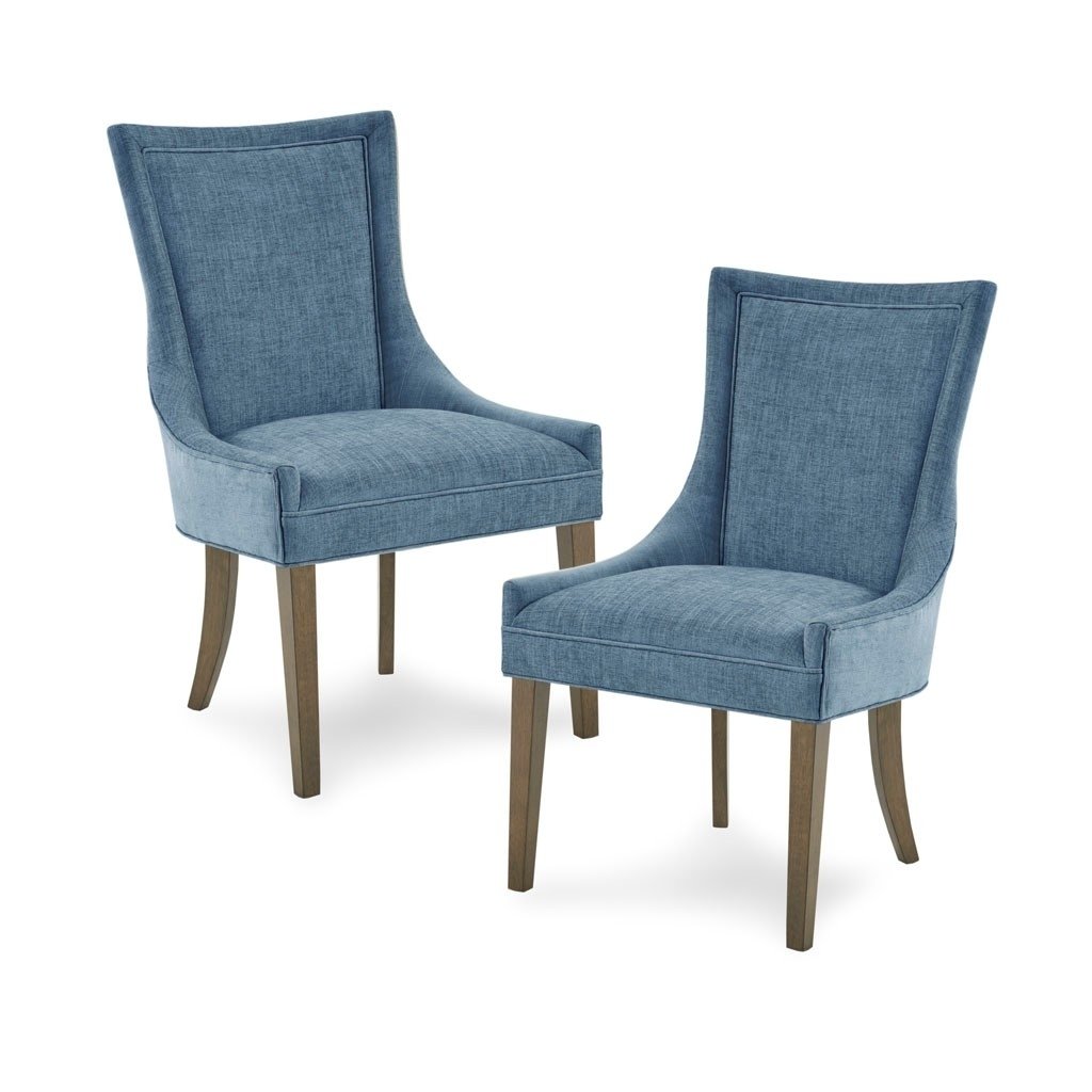 Gracie Mills Julienne Set of 2 Solid Wood High-Backed Dining Chairs - GRACE-9231 Image 4