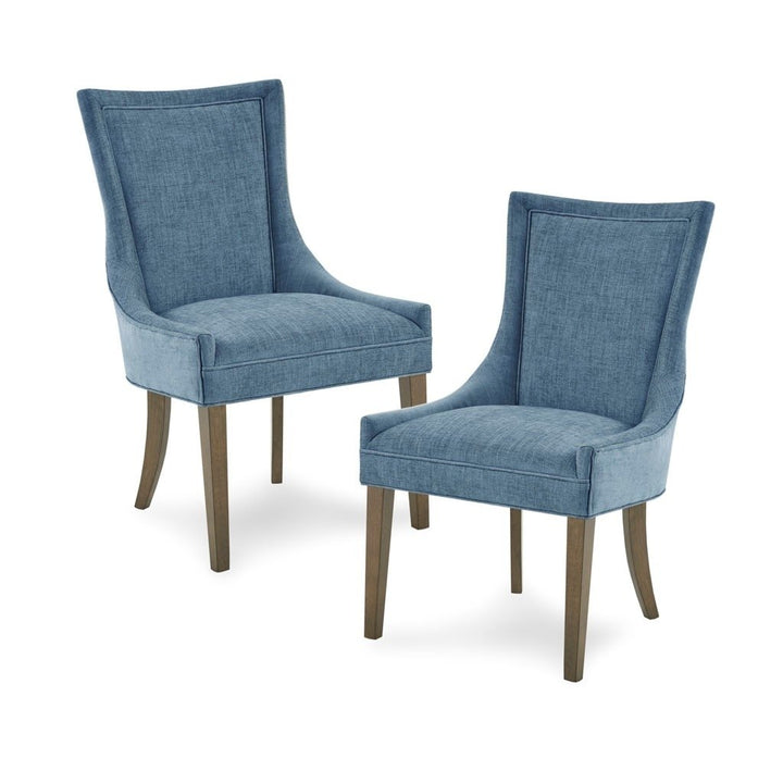 Gracie Mills Julienne Set of 2 Solid Wood High-Backed Dining Chairs - GRACE-9231 Image 1