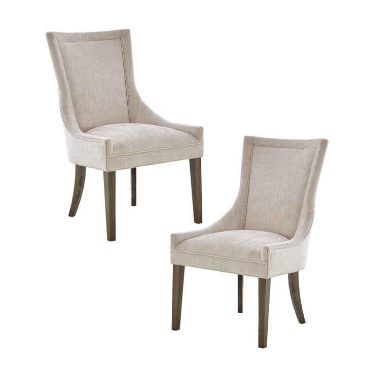 Gracie Mills Julienne Set of 2 Solid Wood High-Backed Dining Chairs - GRACE-9231 Image 6