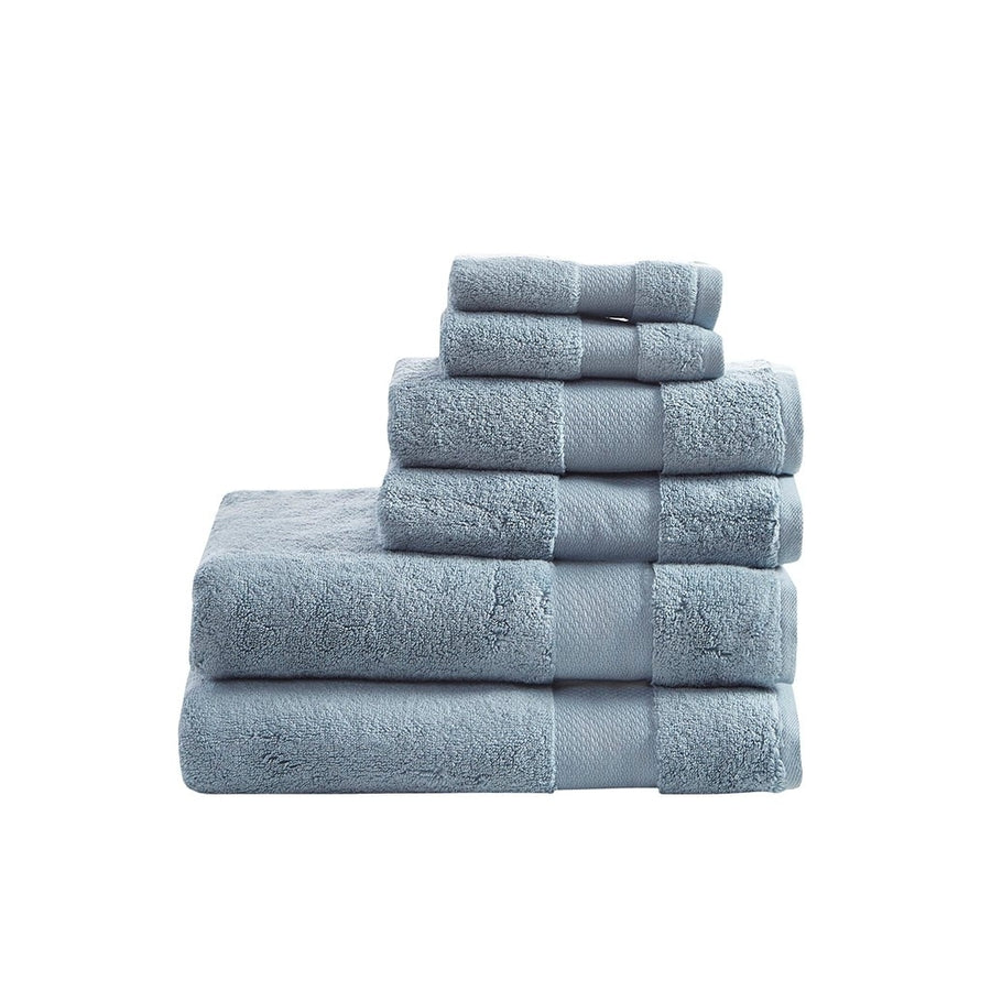Gracie Mills Thalia 6-Piece 600gsm Turkish Cotton Bath Towel Set - GRACE-9567 Image 1