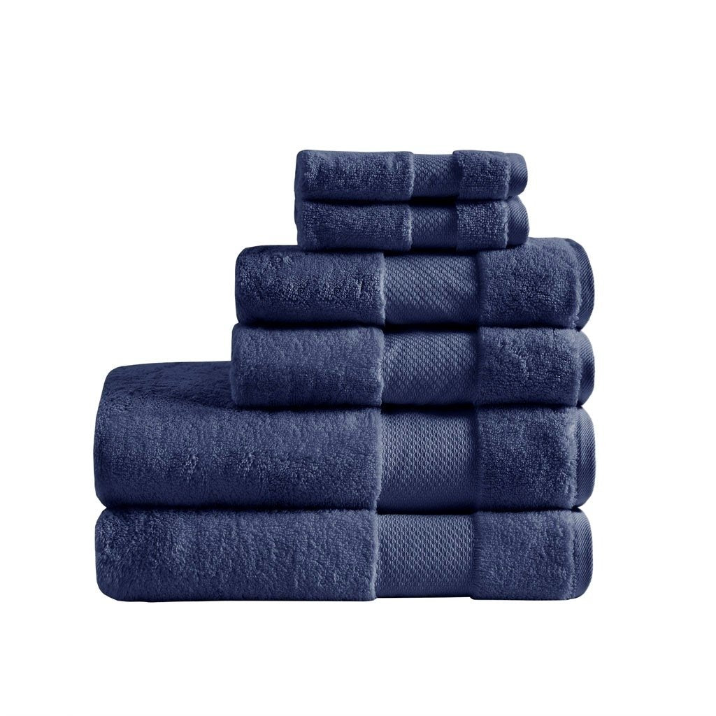 Gracie Mills Thalia 6-Piece 600gsm Turkish Cotton Bath Towel Set GRACE-9567 Image 8