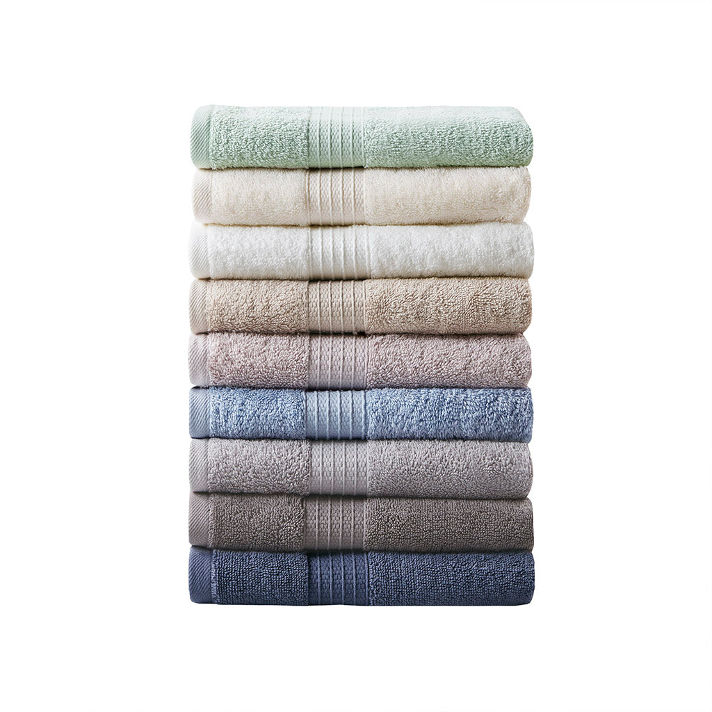 Gracie Mills Emeric 6-Piece Organic Cotton Towel Set - GRACE-9601 Image 3