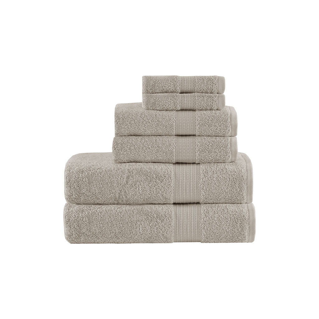 Gracie Mills Emeric 6-Piece Organic Cotton Towel Set - GRACE-9601 Image 6