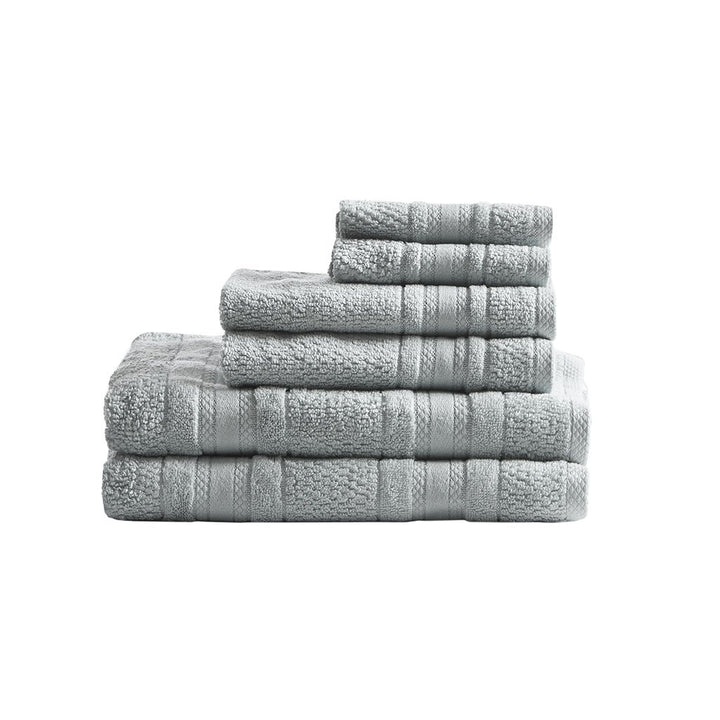 Gracie Mills Aisling Super Soft 6 Pieces Cotton Quick Dry Bath Towel Set - GRACE-9610 Image 1