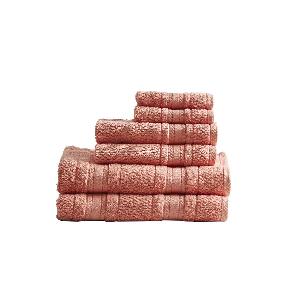 Gracie Mills Aisling Super Soft 6 Pieces Cotton Quick Dry Bath Towel Set - GRACE-9610 Image 1