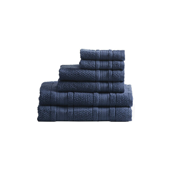 Gracie Mills Aisling Super Soft 6 Pieces Cotton Quick Dry Bath Towel Set - GRACE-9610 Image 1