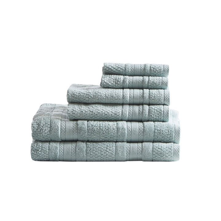 Gracie Mills Aisling Super Soft 6 Pieces Cotton Quick Dry Bath Towel Set - GRACE-9610 Image 1