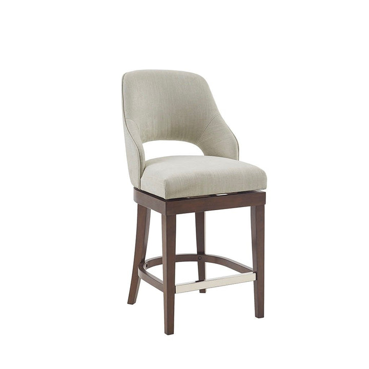 Gracie Mills Nancy Transitional Swivel Counter Stool - GRACE-9721 Image 4