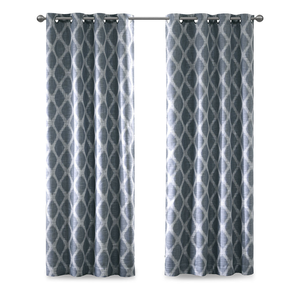 Gracie Mills Zinnia Contemporary Ikat Printed Blackout Curtain Panel - GRACE-9811 Image 5