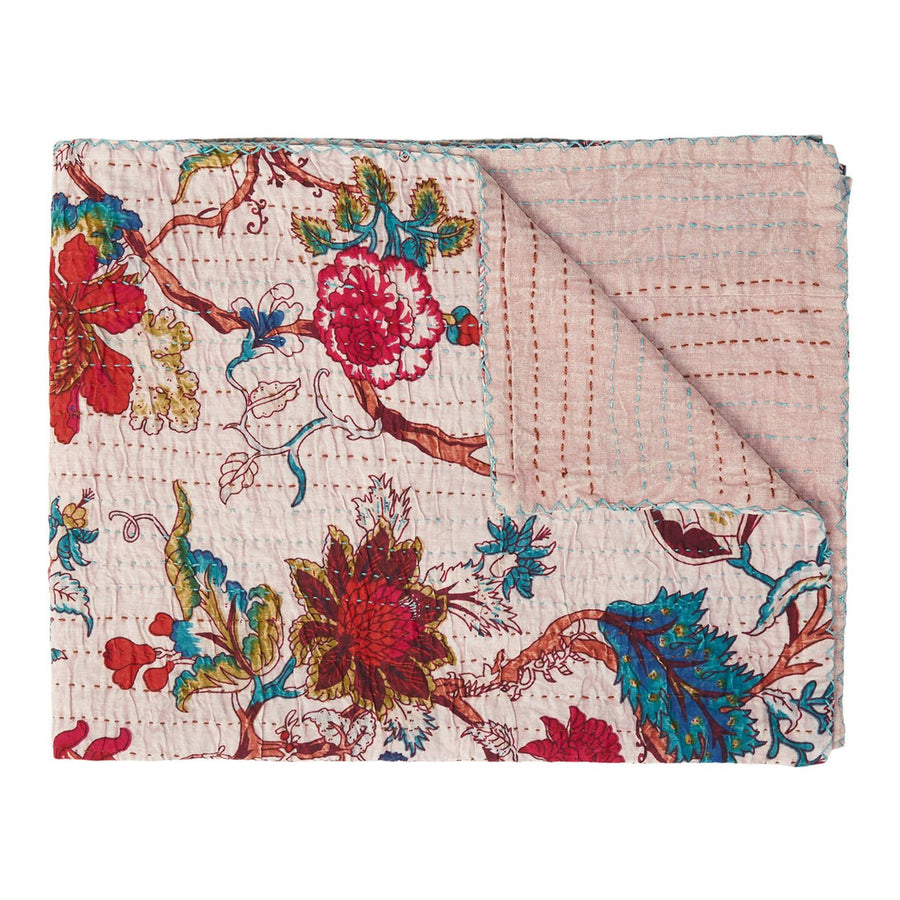 Taj Hotel  Kantha Cotton Throw  50"x70"  22 Image 1