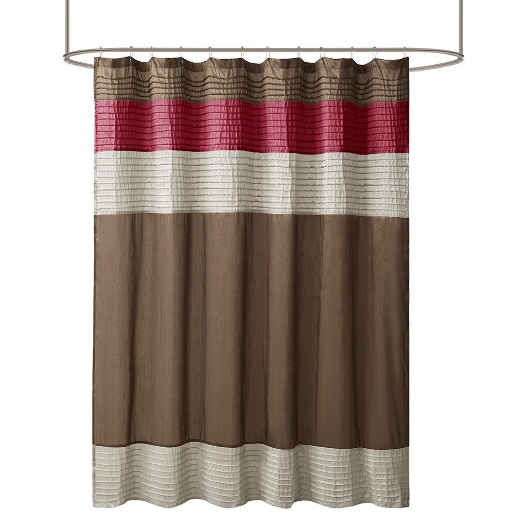 Gracie Mills Nixon Faux Silky Lightweight Shower Curtain - GRACE-3783 Image 10