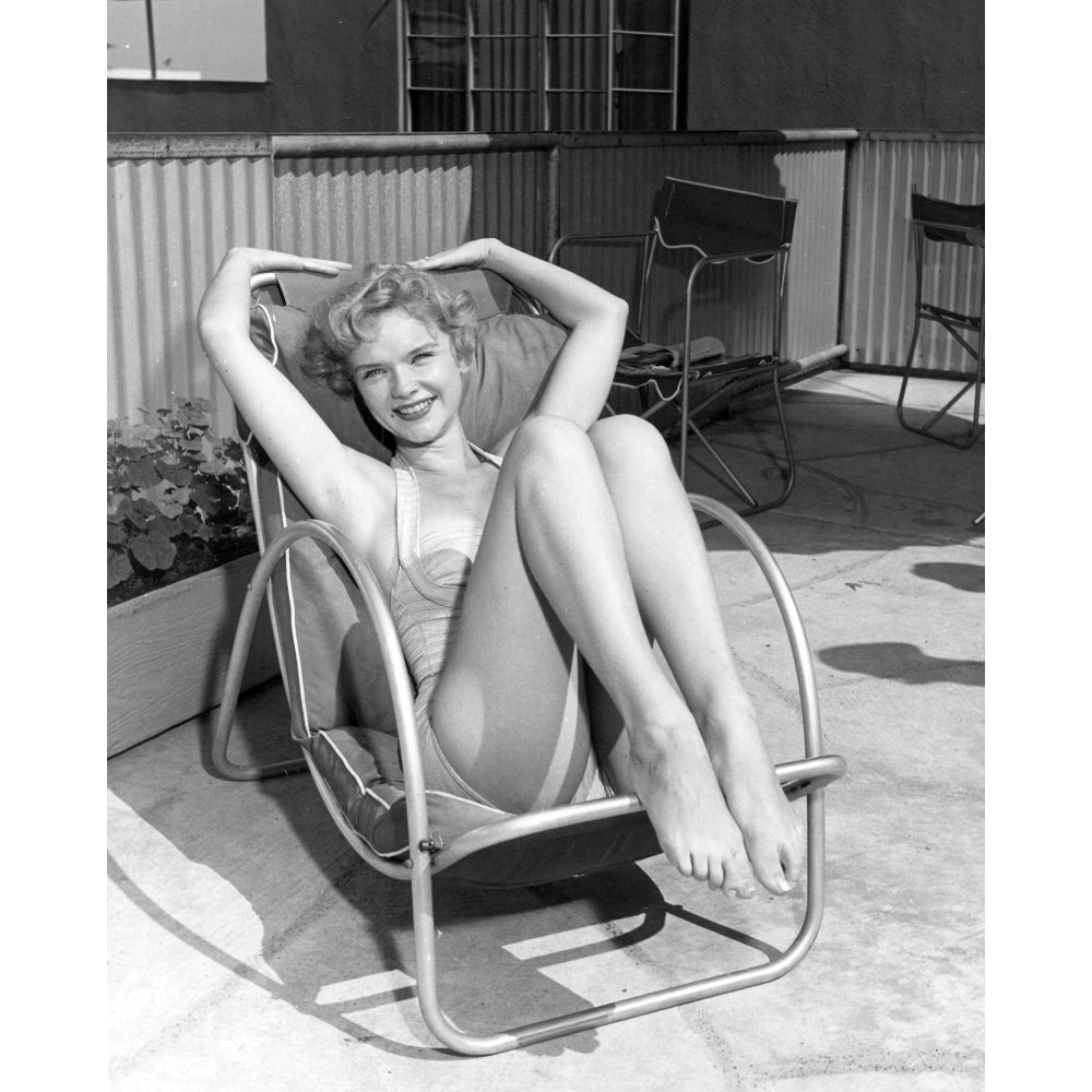 Anne Francis - Pool Chair Photo Print (8 x 10) - Item DAP11171 Image 1