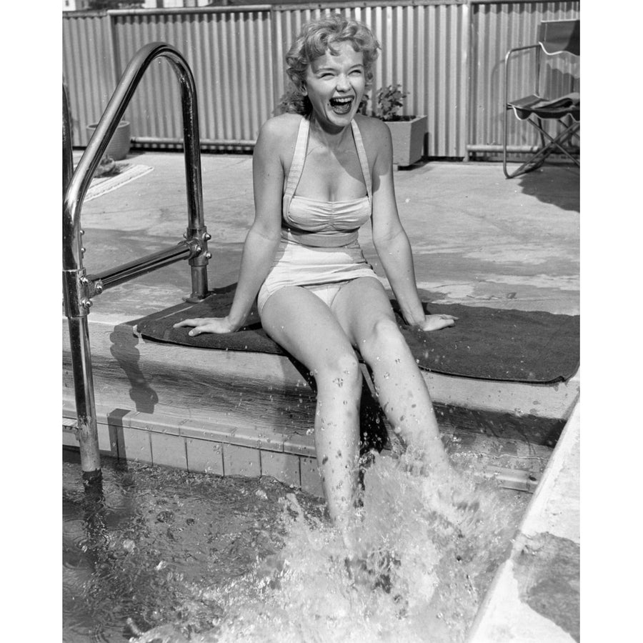 Anne Francis - Pool Kicks Photo Print (8 x 10) - Item DAP11195 Image 1