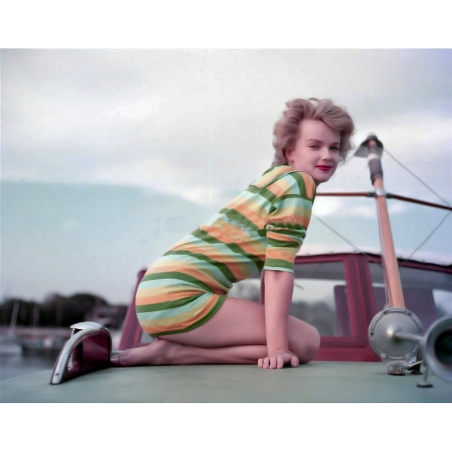 Anne Francis - Front of Boat Photo Print (10 x 8) - Item DAP11284 Image 1