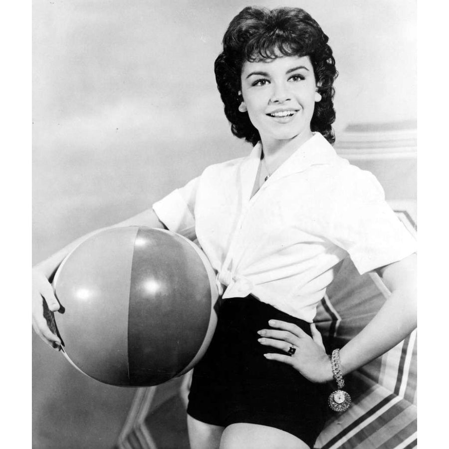 Annette Funicello - Beach Ball Photo Print (8 x 10) - Item DAP11391 Image 1